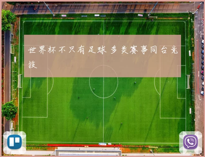 世界杯不只有足球 多类赛事同台竞技