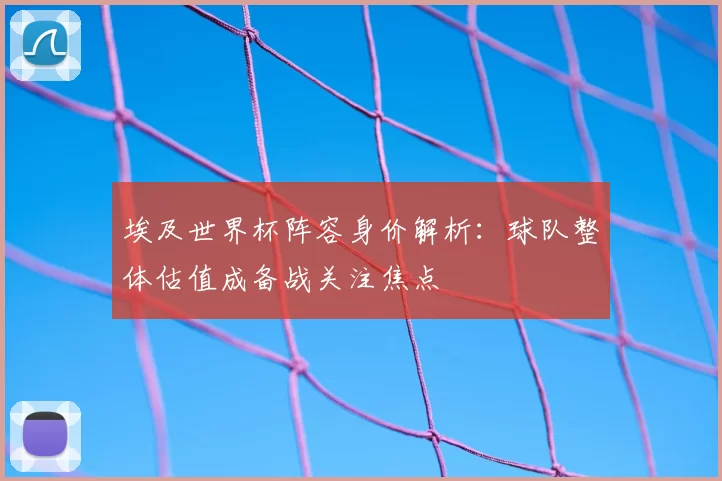 埃及世界杯阵容身价解析:球队整体估值成备战关注焦点